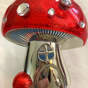 Bath & Body Works 2022 Red Mushroom House WALLFLOWER Plug Light Up Nightlight